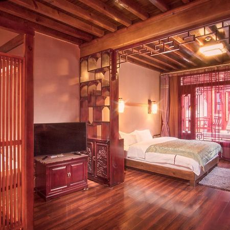 Bed and Breakfast Shaxi Aoding Courtyard Jianchuan Exteriér fotografie