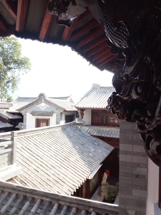 Bed and Breakfast Shaxi Aoding Courtyard Jianchuan Exteriér fotografie