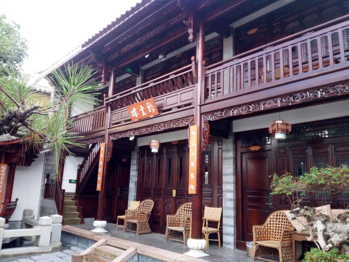 Bed and Breakfast Shaxi Aoding Courtyard Jianchuan Exteriér fotografie