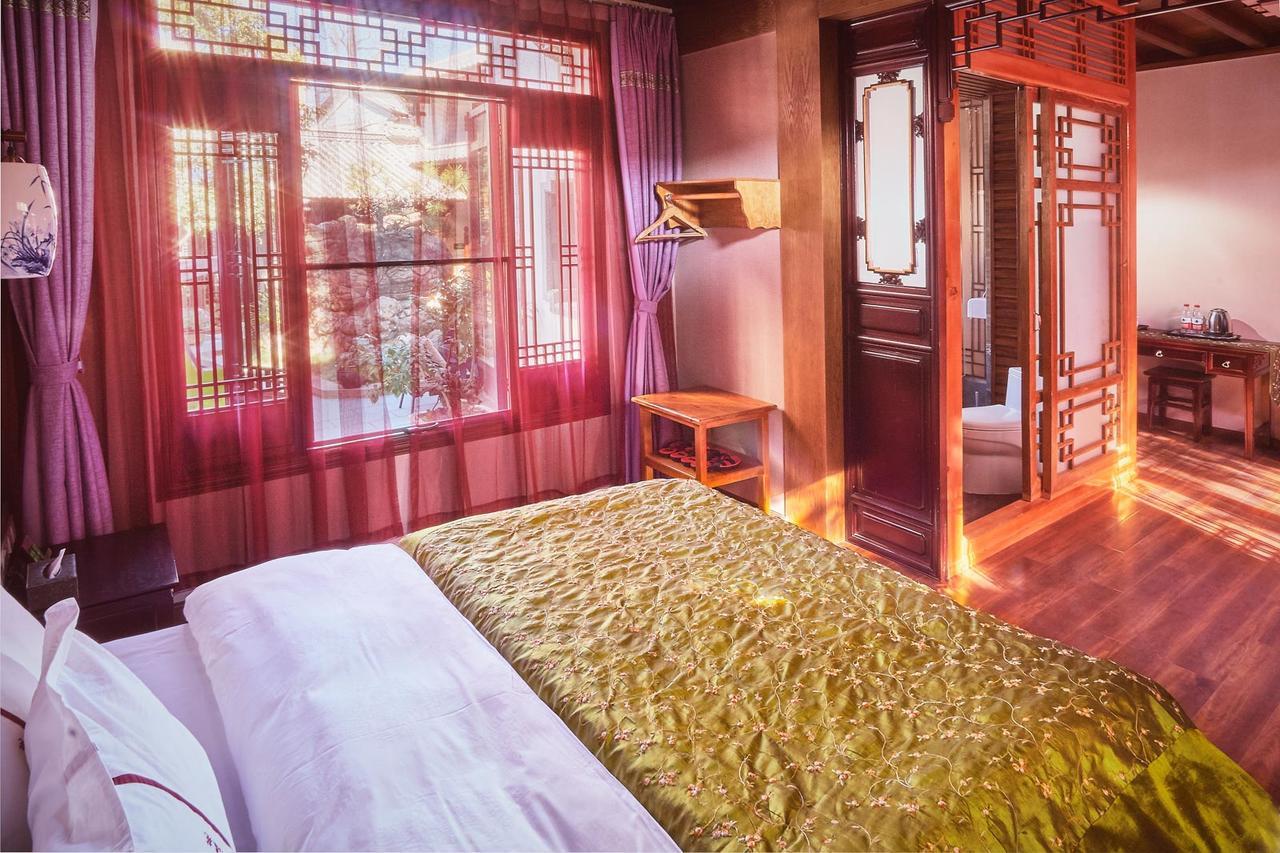 Bed and Breakfast Shaxi Aoding Courtyard Jianchuan Exteriér fotografie