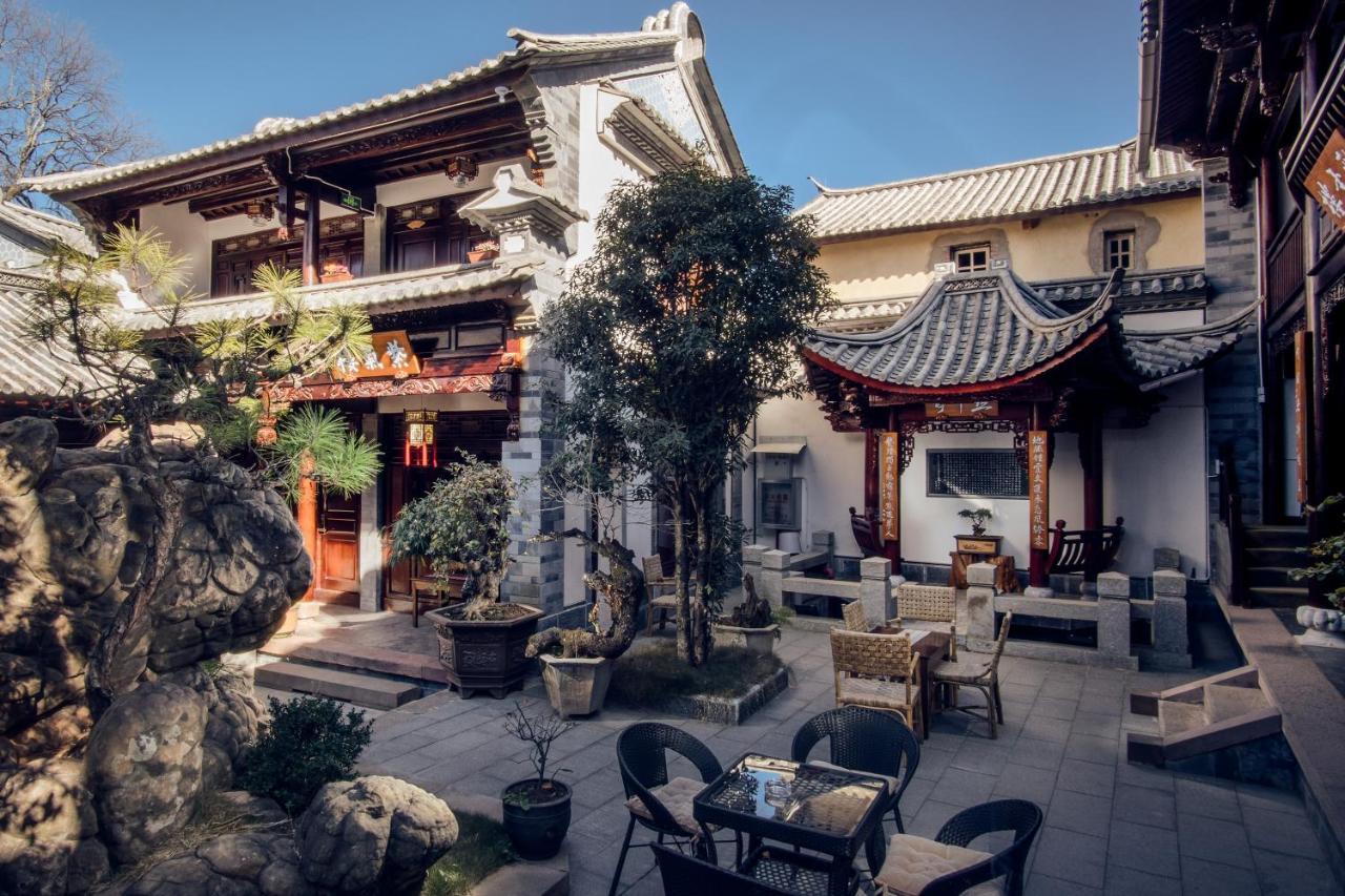 Bed and Breakfast Shaxi Aoding Courtyard Jianchuan Exteriér fotografie