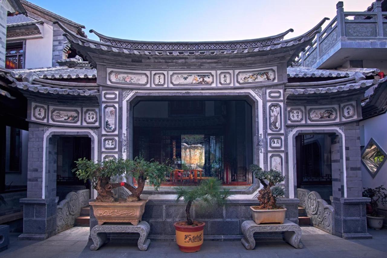 Bed and Breakfast Shaxi Aoding Courtyard Jianchuan Exteriér fotografie